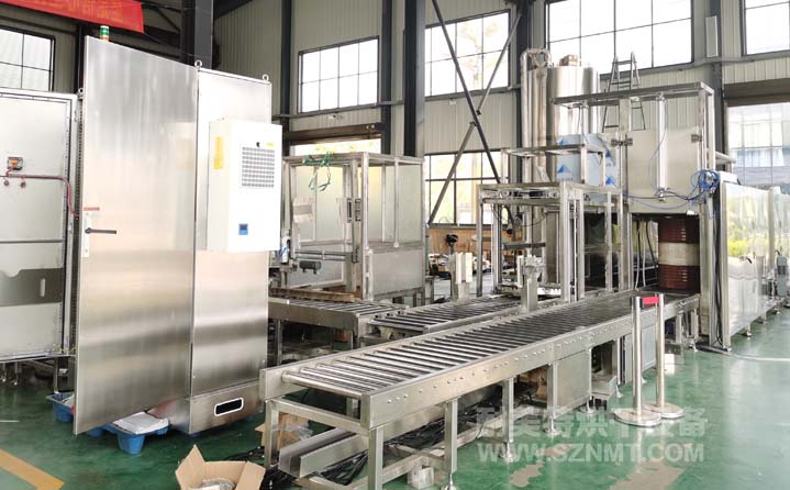 210L油桶输送加热烘房