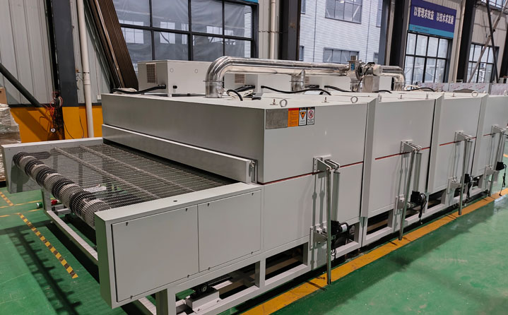 汽车零部件行业红外线隧道炉